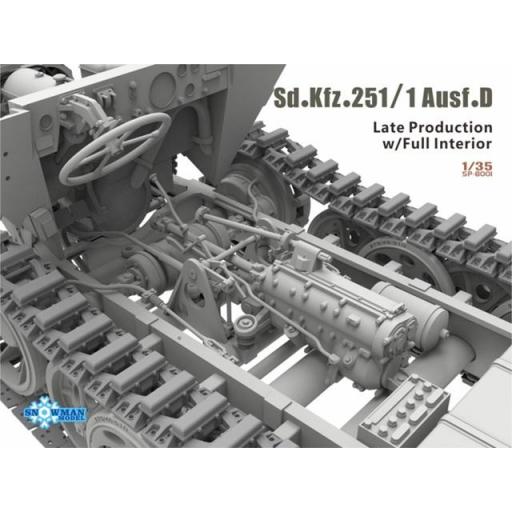 1/35 Sd.Kfz.251/1 Ausf. D Late c/interior [3]