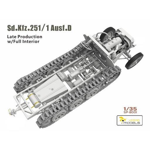 1/35 Sd.Kfz.251/1 Ausf. D Late c/interior [4]