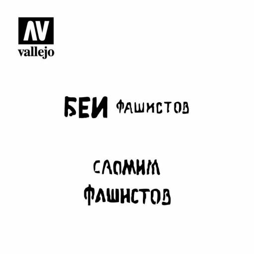 Stencils Eslóganes Rusos 2ªGM n.1 [1]
