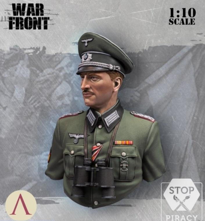 1/10 Busto Oficial División Azul