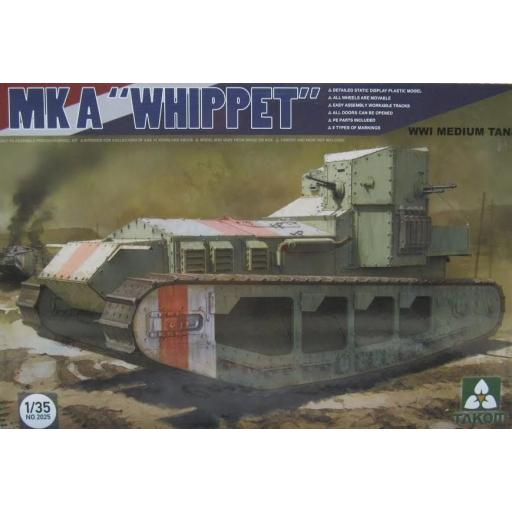 1/35 MK A Whippet. WWI Medium Tank