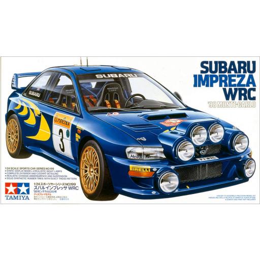 1/24 Subaru Impreza WRC - MonteCarlo 1998