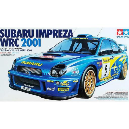1/24 Subaru Impreza WRC - MonteCarlo 2001