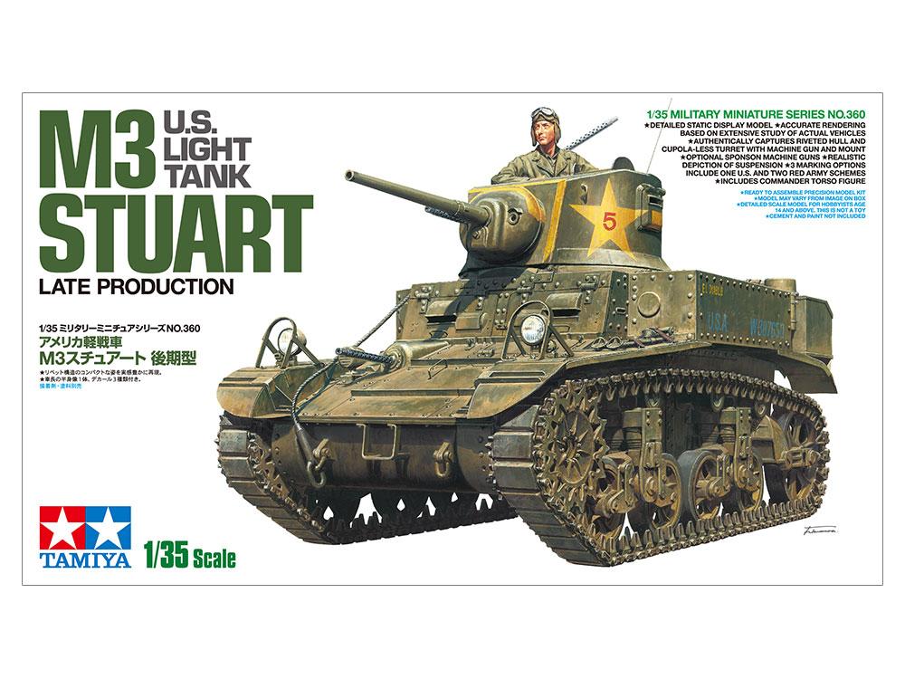 1/35 U.S. Light Tank M3 Stuart Late production