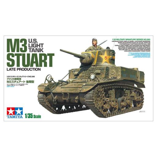 1/35 U.S. Light Tank M3 Stuart Late production