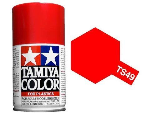 Spray Pintura TS-49 Rojo Brillante