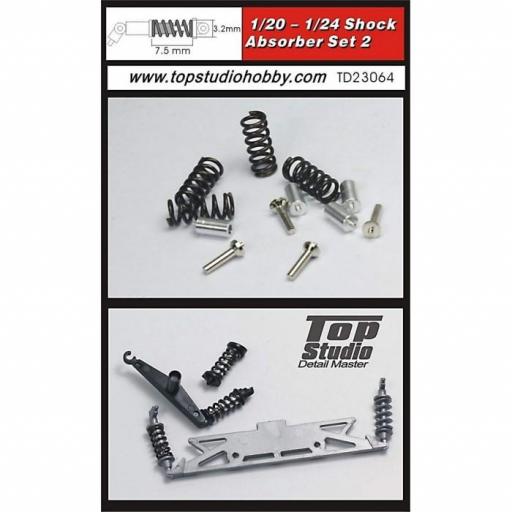 Amortiguadores metálicos 1/20 -1/24 (Set n.2)