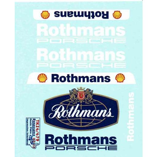 1/24 Calcas Rothmans para Porsche 911 SCRS [0]