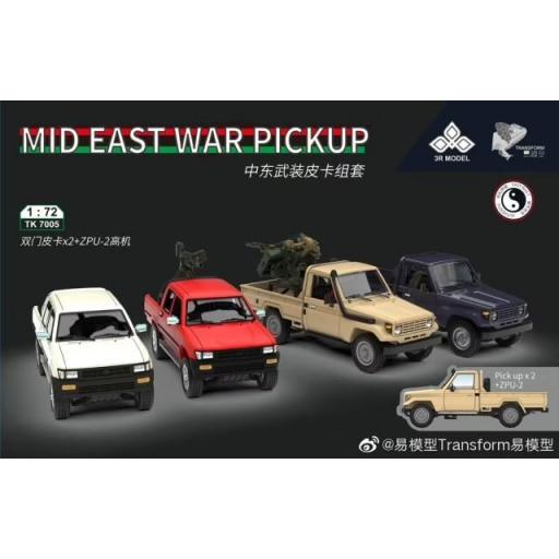 1/72  Mid East War Pickup + ZPU-2  (x2) [0]