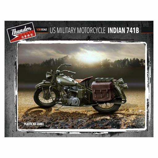 1/35  Moto Indian 741B Militar US (x2)