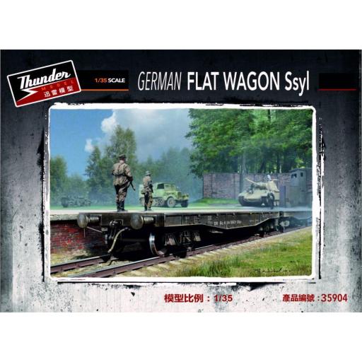 1/35 Vagón Plataforma Alemán 2ªGM