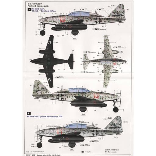 1/32 Messerschmitt Me 262 B-1a/U1 [1]