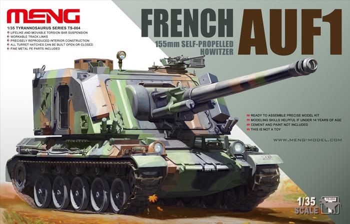 1/35 French AUF1 155mm Self-propelled Howitzer                                                                         