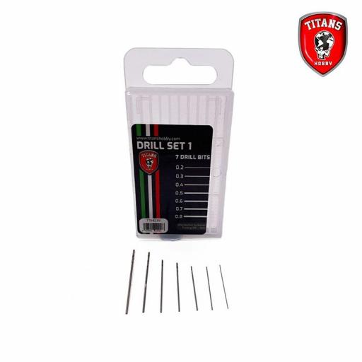 Set 7 brocas (0.2 a 0.8 mm) [1]