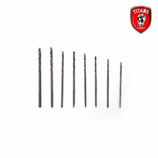 Set 8 brocas (0.8 a 1.5 mm) [2]