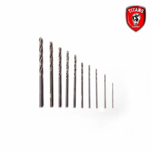 Set 10 brocas (0.5 a 3.0 mm) [2]