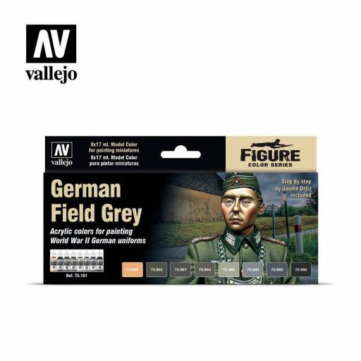 Set Pinturas German Field Grey Uniform