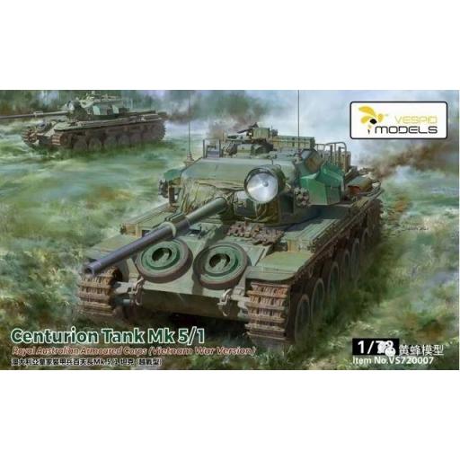 1/72 Centurion Mk.5/1 Australiano (Guerra de Vietnam)