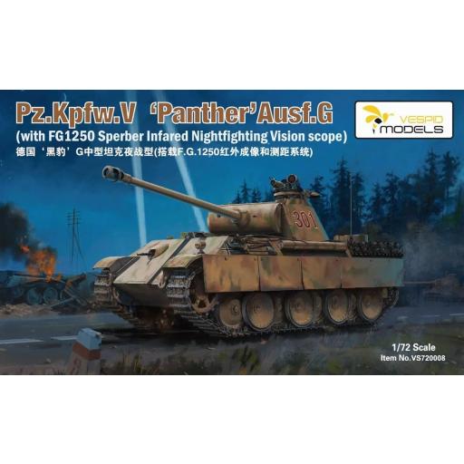 1/72 Panther - Pz.Kpfw. V Ausf G. w/FG1250 