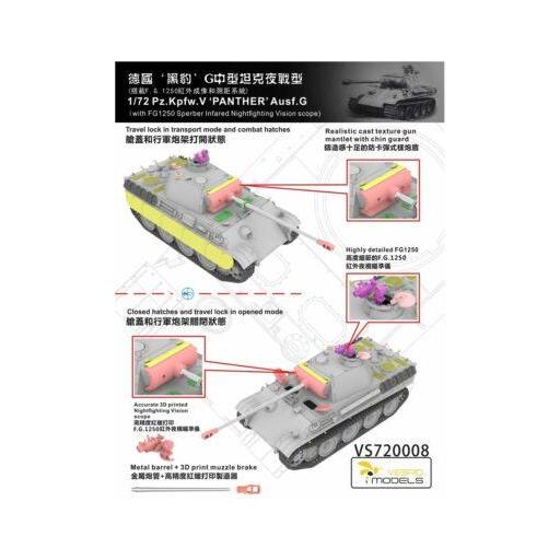 1/72 Panther - Pz.Kpfw. V Ausf G. w/FG1250  [1]