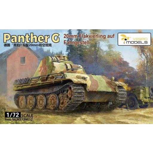 1/72 Panther G - 20mm Flakvierling