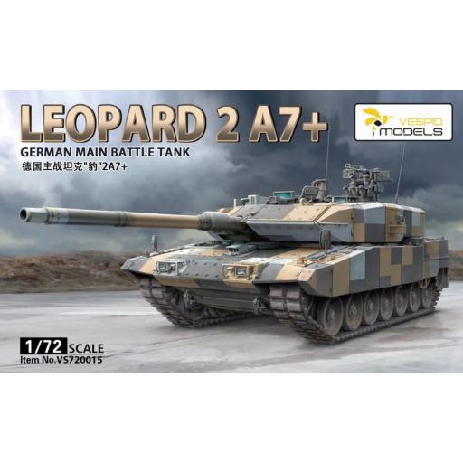 1/72 Leopard 2 A7+ German MBT