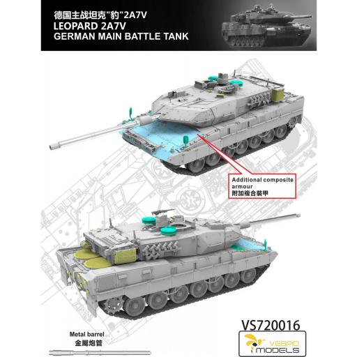 1/72 Leopard 2 A7V German MBT 2016 [1]