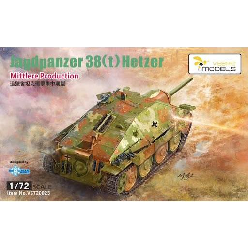 1/72 Jagdpanzer 38(t) Hetzer -  Middle Production