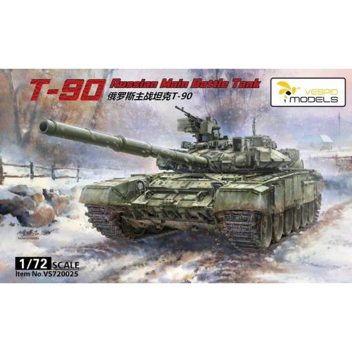 1/72 Tanque Ruso T-90