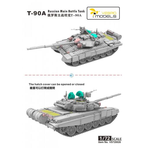 1/72 T-90 A Russian MBT [1]