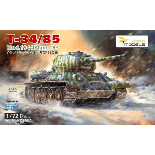 1/72 T-34/85 Mod. 1944 Planta 183