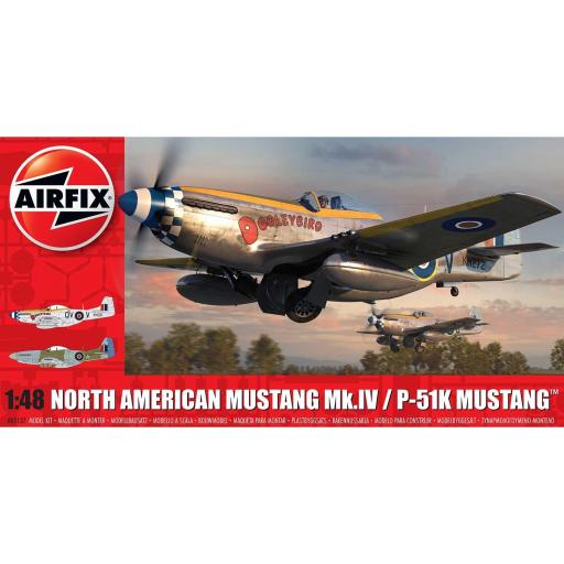 1/48 North American Mustang Mk.IV/P-51K