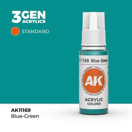 Pintura 3Gen - AK11169 Blue-Green 17ml