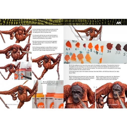 Libro AK Learning 14 Pintura Figuras de Animales [3]
