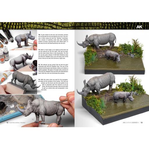 Libro AK Learning 14 Pintura Figuras de Animales [1]