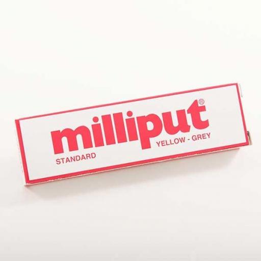 Masilla Milliput Epoxy Putty - Standard - Amarilla Gris
