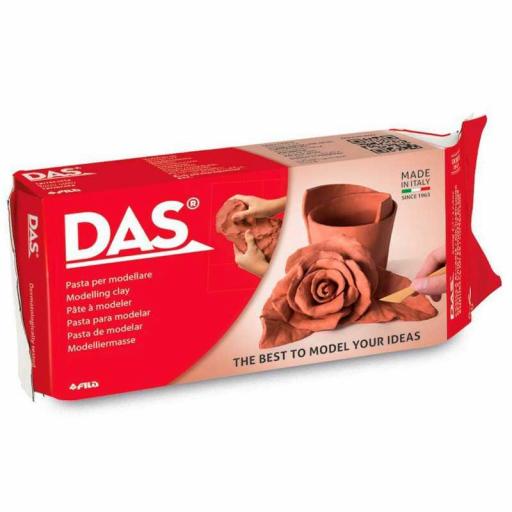 Pasta Modelar DAS Terracotta - 500 gr.