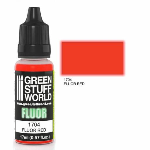 Pintura Fluorescente - Rojo [0]