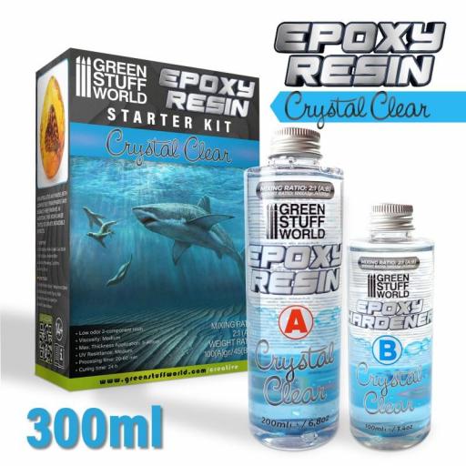 Resina Epoxy Transparente 300 ml