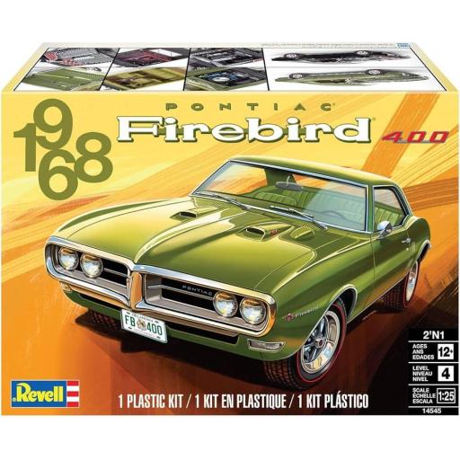  1/25 Pontiac Firebird 400 1968 (2 in 1)