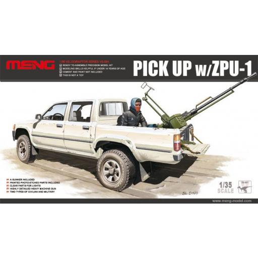 1/35 Pick Up w/ZPU-1