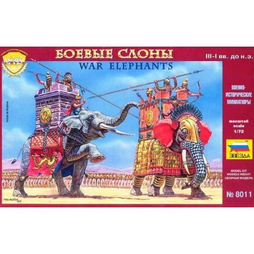 1/72 Elefantes de Guerra (S. III - I aC) [2]