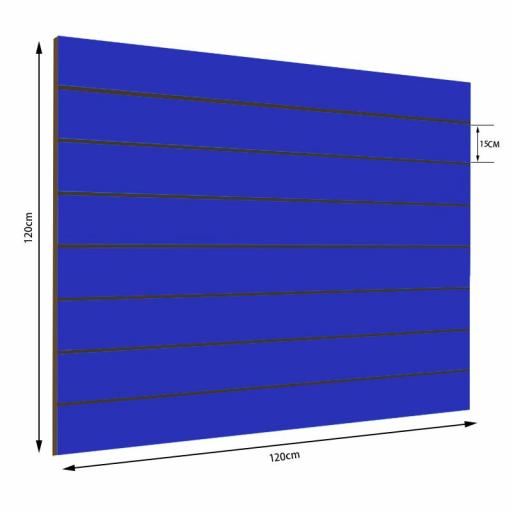 Panel de  lamas  Azul oscuro