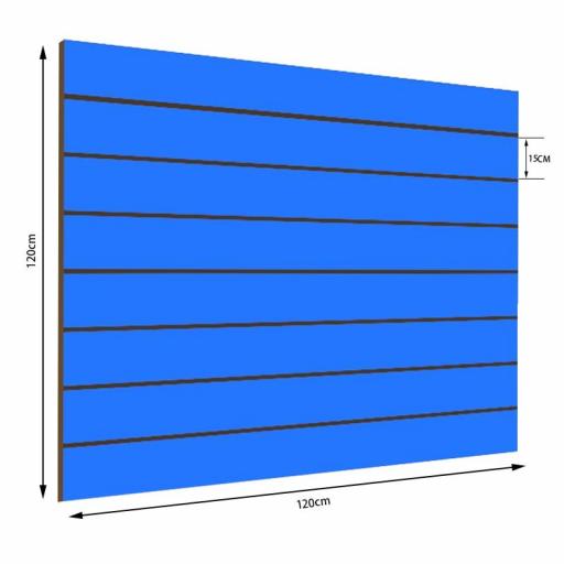 Panel de  lamas  Azul cielo