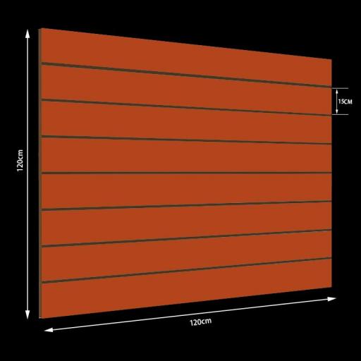 Panel de  lamas  Naranja