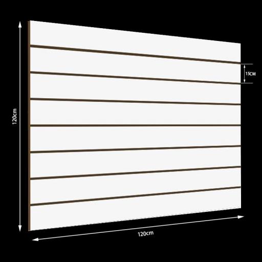 Panel de lamas blanco