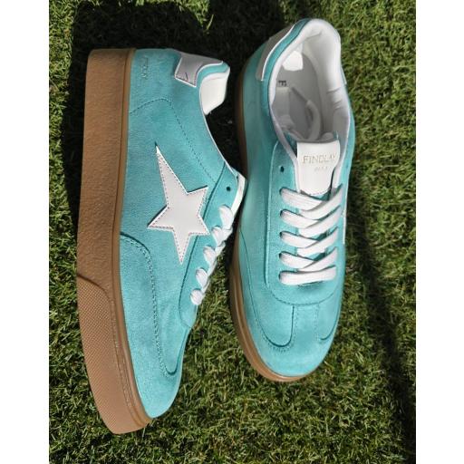 Zapatillas Findlay turquesa