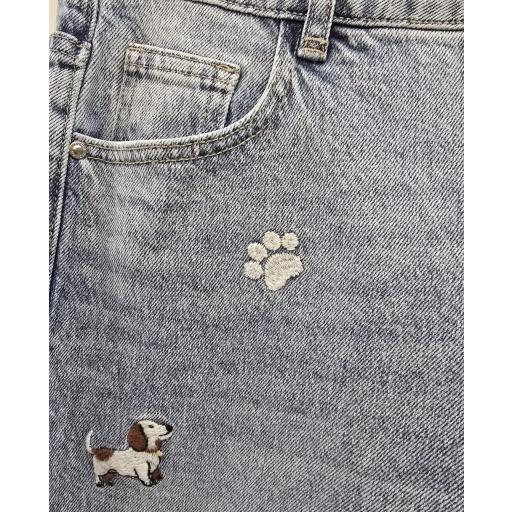 Pantalón vaquero perro salchicha Melly&co [5]