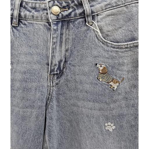 Pantalón vaquero perro salchicha Melly&co [1]