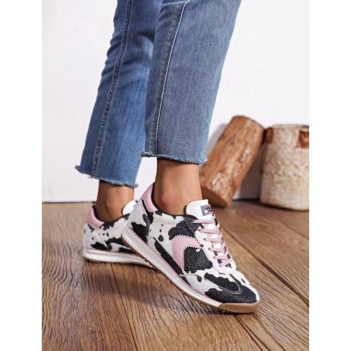 Zapatillas vaca 
